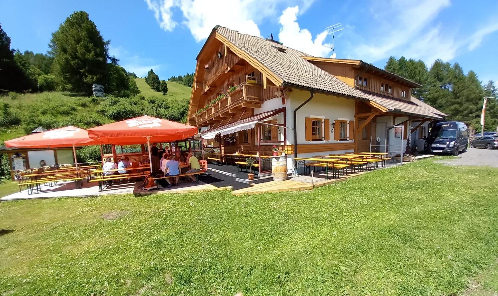 Sauschneideralm Bed and Breakfast Faningberg Buitenkant foto